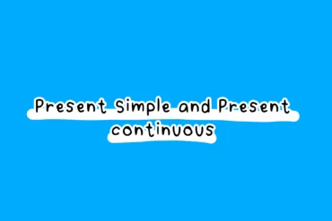 Present Simple And Present Continuous