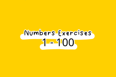 Numbers Exercises : 1 - 100